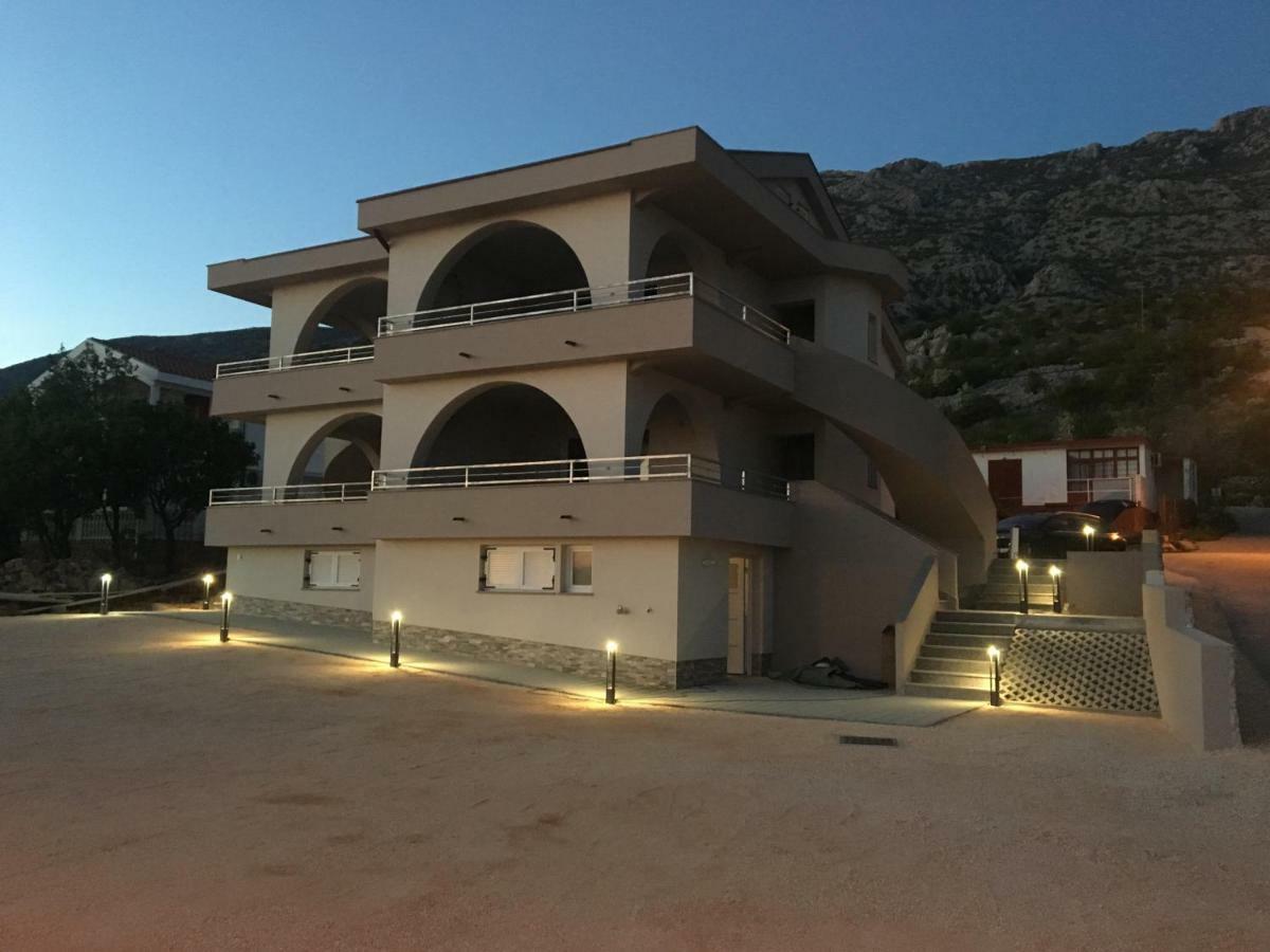 Steffano Apartman Karlobag Kültér fotó